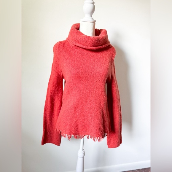 Anthropologie Aruna Fringe Cowlneck - Picture 4 of 8